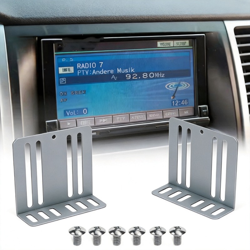 Diy Electronics Radio - ชุดติดตั้งวิทยุติดรถยนต์แบบ Double Din พร้อมชุด HD และขายึด