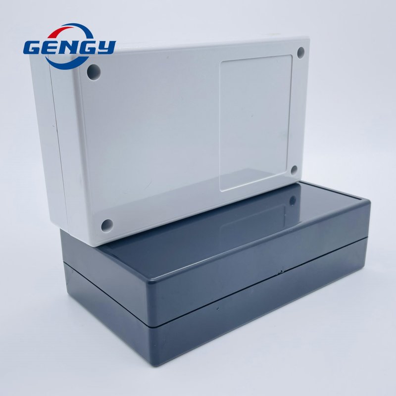 Diy Box Electronics Mall - กล่องพลาสติกกล่องฝาปิด140x82X38มม. แผงวงจร DIY กล่องเชื่อมต่อลวด1ชิ้นไม่มีสกรู