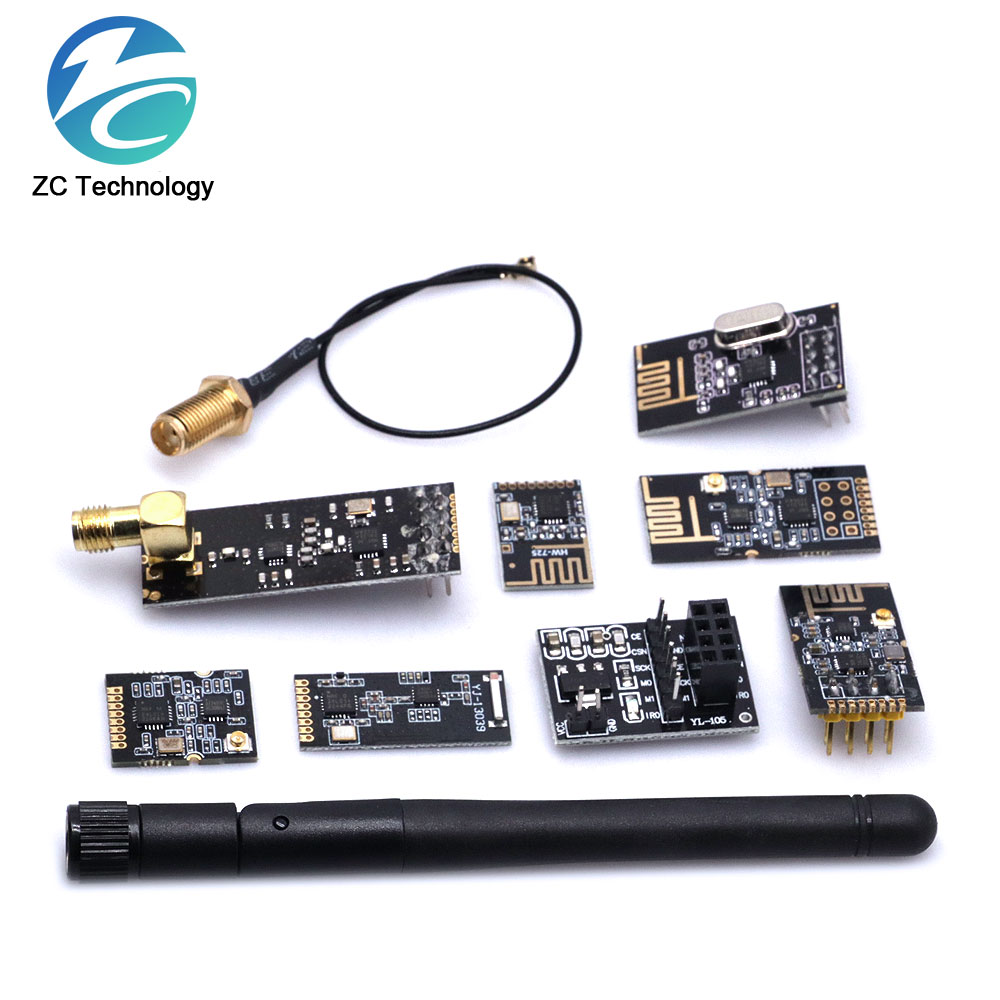 Nrf24L01 Module Wireless - NRF24L01 + 2.4G โมดูลการส่งข้อมูลไร้สาย2.4GHz NRF24L01อัพเกรดรุ่น NRF24L01