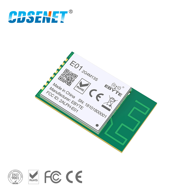 Nrf24L01 Module Wireless - 5Pcs NRF24L01P 2.4GHz 20MW E01-2G4M13S SPI