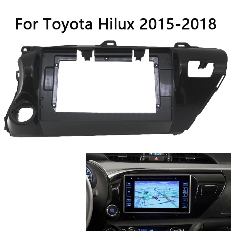 Diy Electronics Radio - แผงหน้าปัดวิทยุติดรถยนต์สำหรับ TOYOTA Hilux ปี 2015 2016