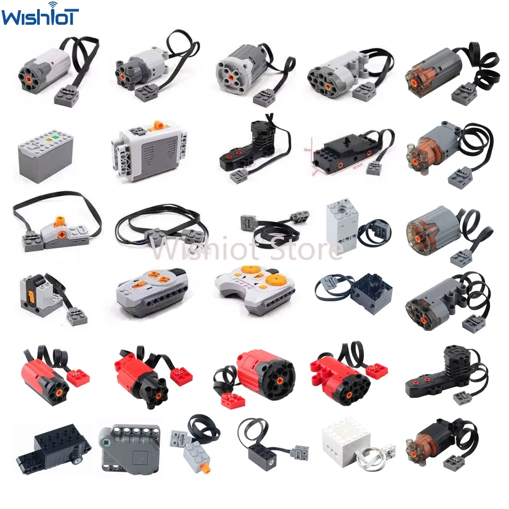 Diy Electronics Watch - ฟังก์ชั่น Power อัพเกรดมอเตอร์การวิเคราะห์ชิ้นส่วน MOC Multi เครื่องมือเซอร์โวรถไฟมอเตอร์