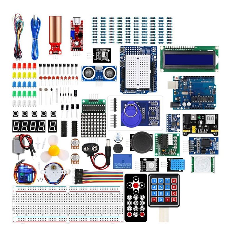 Learn Diy Electronics - ชุด RFID สำหรับ UNO R3 เมนบอร์ดบอร์ดพัฒนาการเขียนโปรแกรมการเรียนรู้