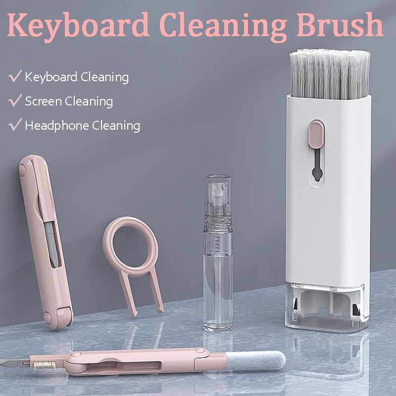 Learn Diy Electronics - 7 in 1 ชุดทําความสะอาดอิเล็กทรอนิกส์แป้นพิมพ์แล็ปท็อป Airpod Clean