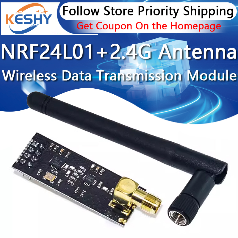 Nrf24L01 Module Wireless - NRF24L01 + 2.4G ข้อมูลไร้สายโมดูล 2.4GHz NRF24L01