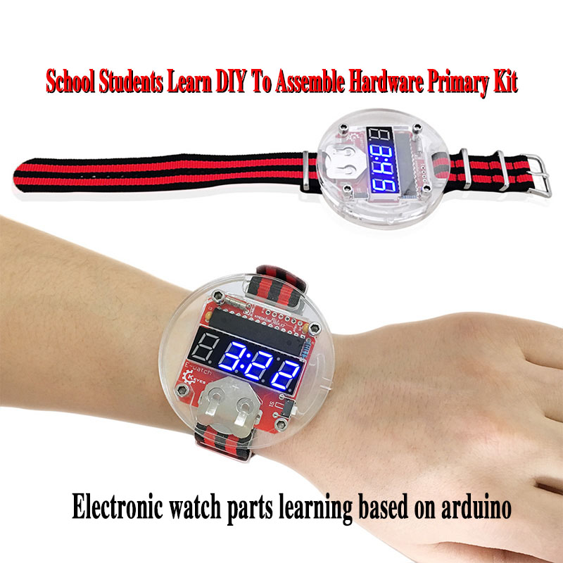 ชิปเดี่ยว LED ชุดนาฬิกา DIY Bi - Learn Diy Electronics บทวิจารณ์และราคา