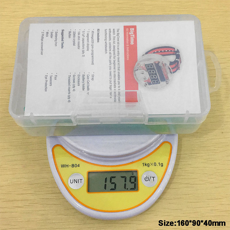 ชิปเดี่ยว LED ชุดนาฬิกา DIY Bi - Learn Diy Electronics บทวิจารณ์และราคา