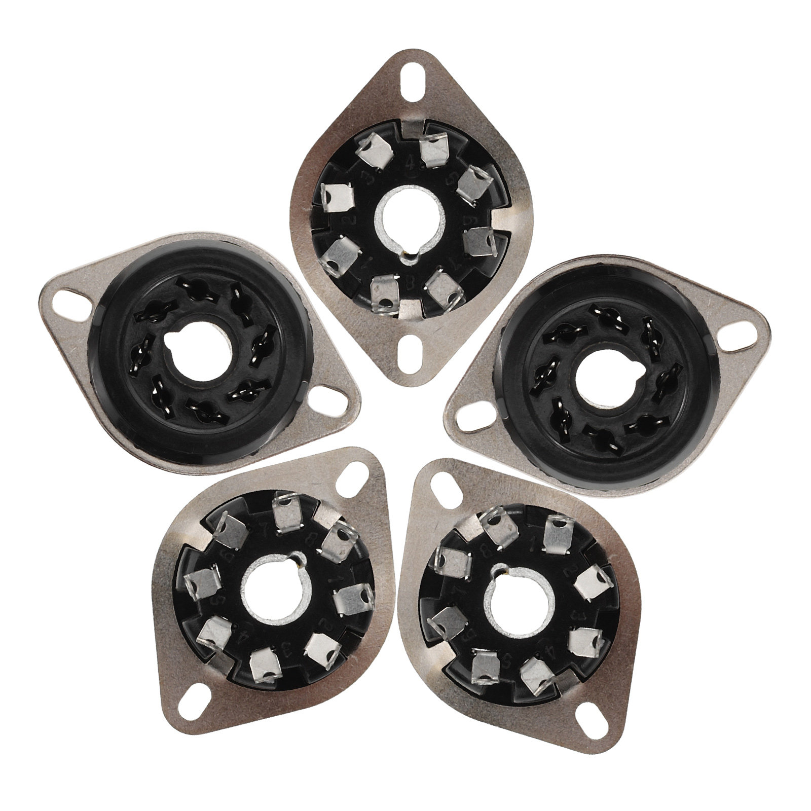 5 ชิ้น ซ็อกเก็ตหลอดอิเล็กทรอนิ - Diy Electronics Tpu บทวิจารณ์และราคา