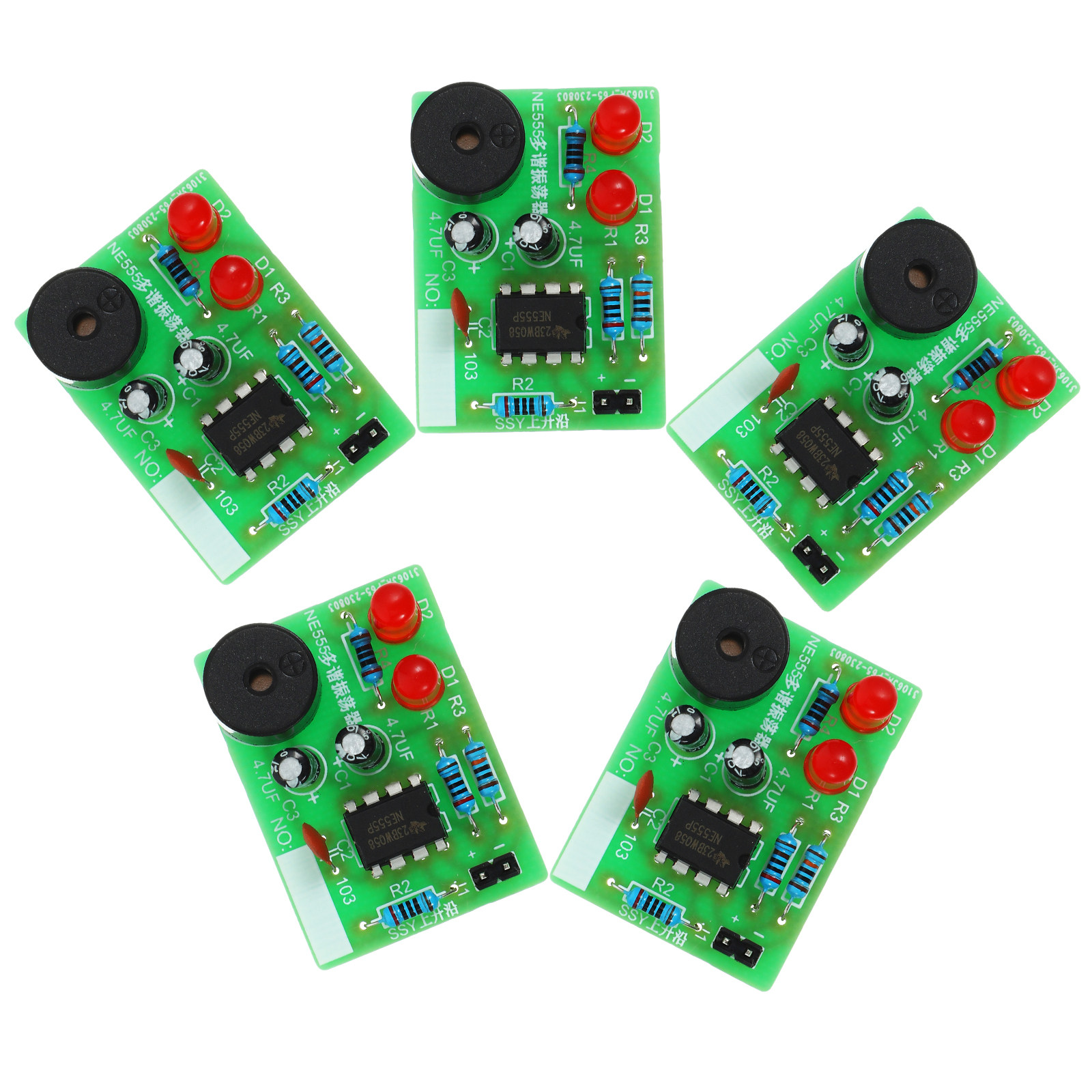 ชุดฝึกหัดการบัดกรี 5 ชุด บอร์ด - Learn Diy Electronics บทวิจารณ์และราคา