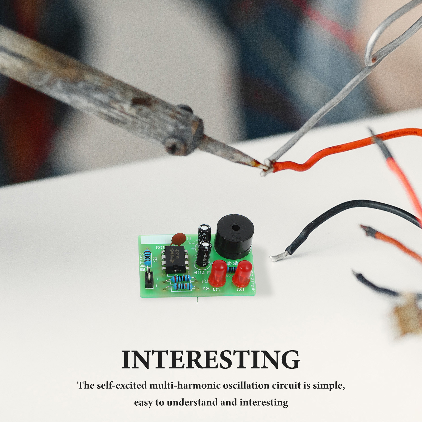 ชุดฝึกหัดการบัดกรี 5 ชุด บอร์ด - Learn Diy Electronics บทวิจารณ์และราคา