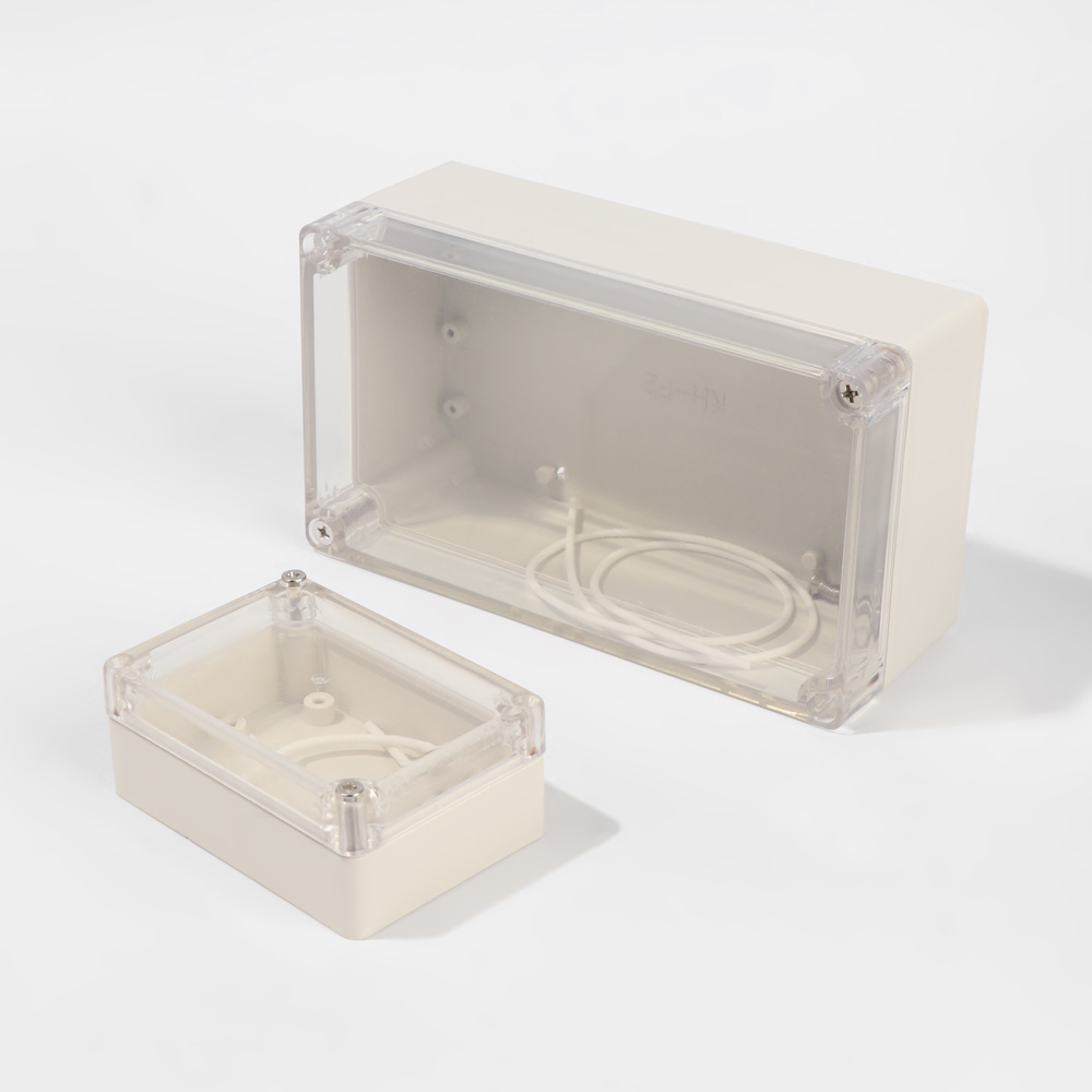 ตู้กันน้ำสีขาวกล่องเชื่อมต่อพล - Diy Electronics Housing บทวิจารณ์และราคา