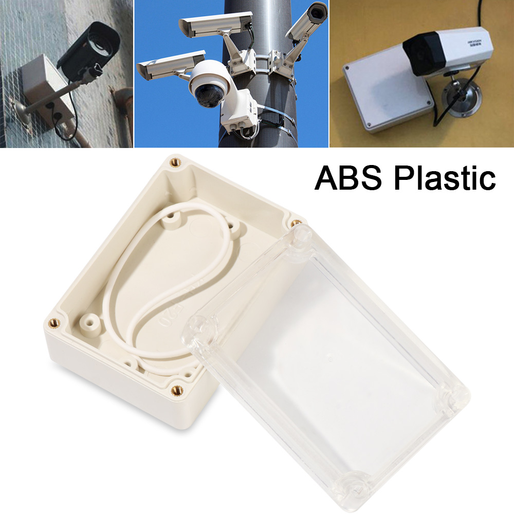 ตู้กันน้ำสีขาวกล่องเชื่อมต่อพล - Diy Electronics Housing บทวิจารณ์และราคา