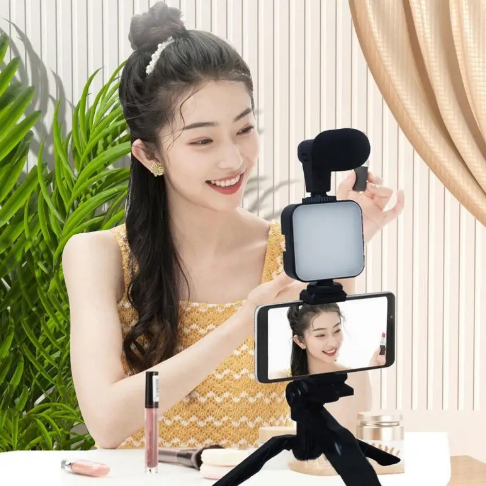 ชุด vlogging สมาร์ทโฟนพร้อมที่ - Diy Electronics Watch บทวิจารณ์และราคา