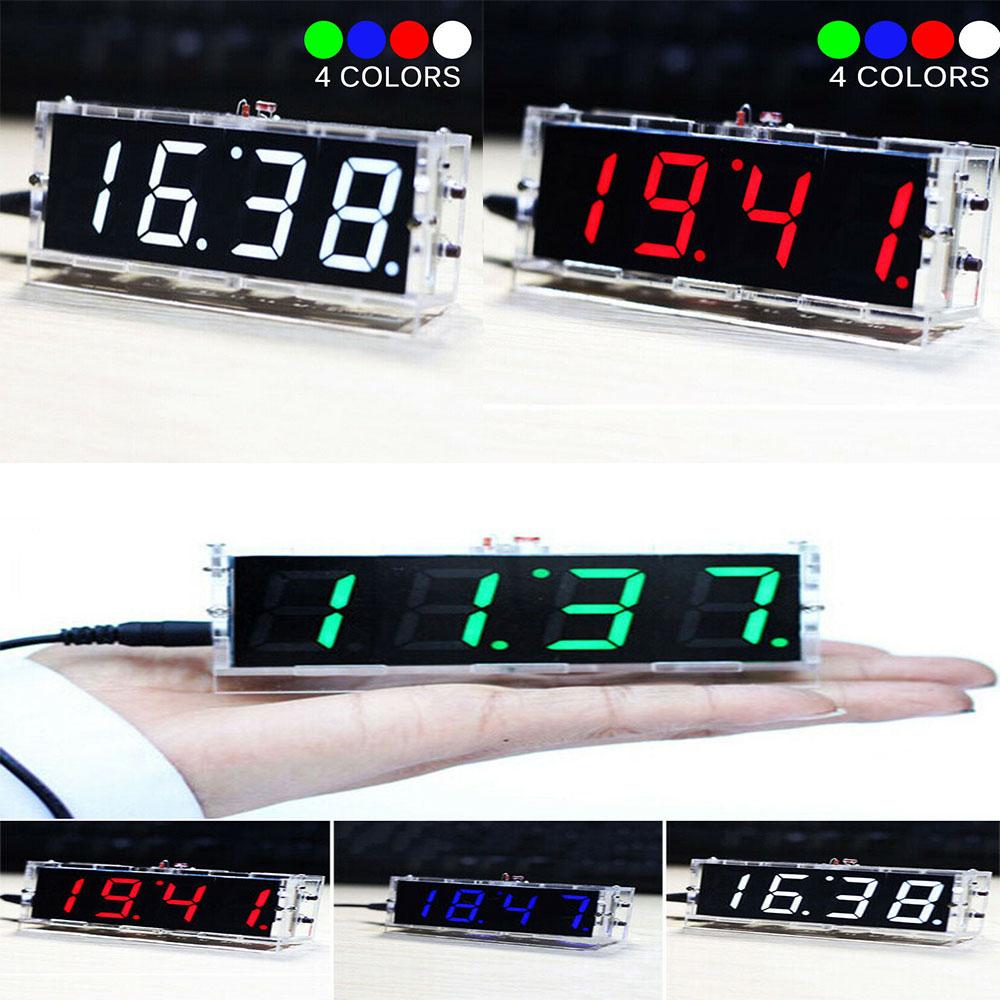 ชุดนาฬิกาอิเล็กทรอนิกส์ LED DI - Diy Electronics Case บทวิจารณ์และราคา