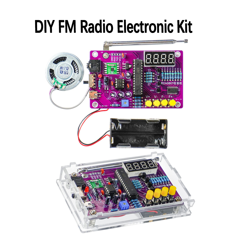 DIY วิทยุ FM ชุดอิเล็กทรอนิกส์ - Diy Electronics Radio บทวิจารณ์และราคา