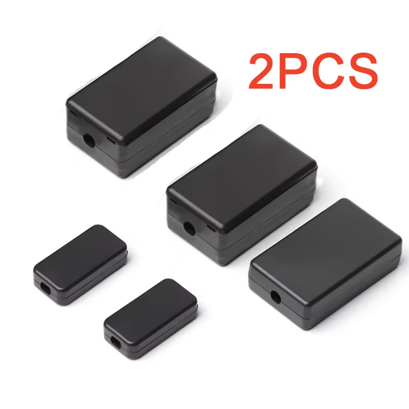 กล่องพลาสติกกันน้ำสีดำ 2 ชิ้น  - Diy Box Electronics Mall บทวิจารณ์และราคา