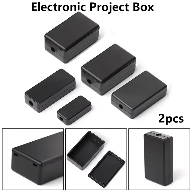กล่องพลาสติกกันน้ำสีดำ 2 ชิ้น  - Diy Box Electronics Mall บทวิจารณ์และราคา