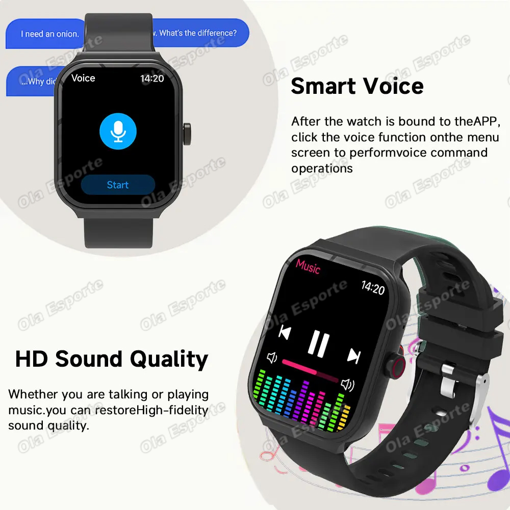 สมาร์ทวอทช์รุ่นใหม่ หน้าจอ HD  - Diy Electronics Watch บทวิจารณ์และราคา