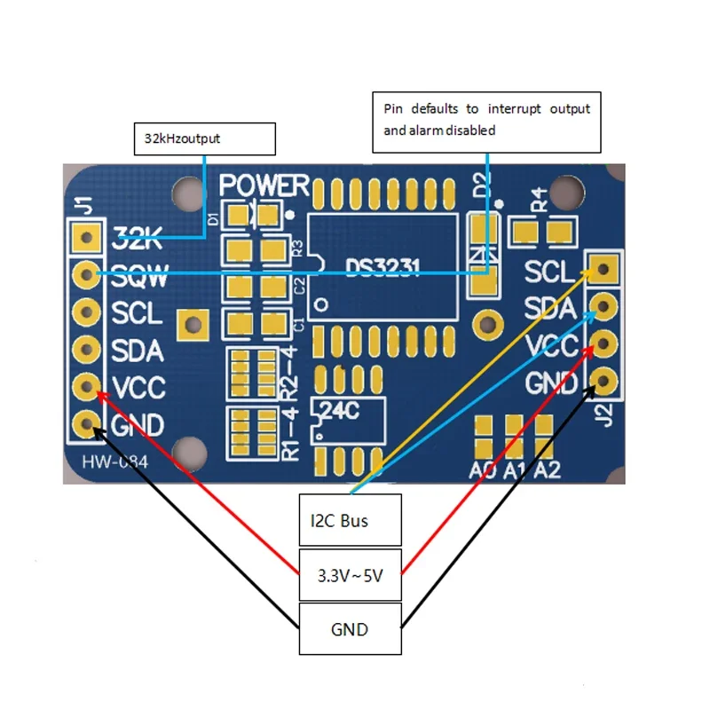 โมดูลนาฬิกาเรียลไทม์ DS3231 AT - Rtc Module Ds3231 บทวิจารณ์และราคา