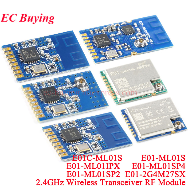 10 ชิ้น/1 ชิ้น E01-2G4M27SX ML - Nrf24L01 Module Wireless บทวิจารณ์และราคา