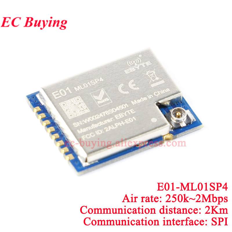 10 ชิ้น/1 ชิ้น E01-2G4M27SX ML - Nrf24L01 Module Wireless บทวิจารณ์และราคา