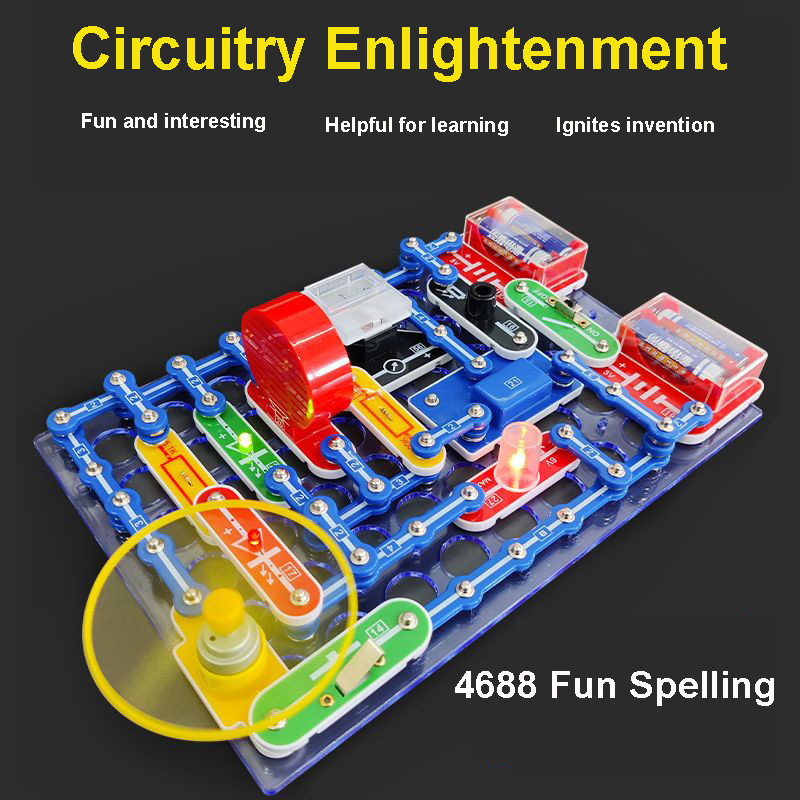 ชุดสำรวจวงจรฟิสิกส์ประกอบชิ้นส - Diy Electronics Toys บทวิจารณ์และราคา