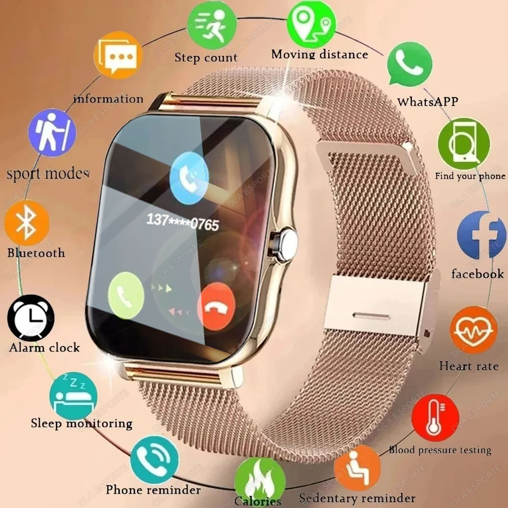 สมาร์ทวอทช์ 2026 หน้าจอ HD 2.0 - Diy Electronics Watch บทวิจารณ์และราคา