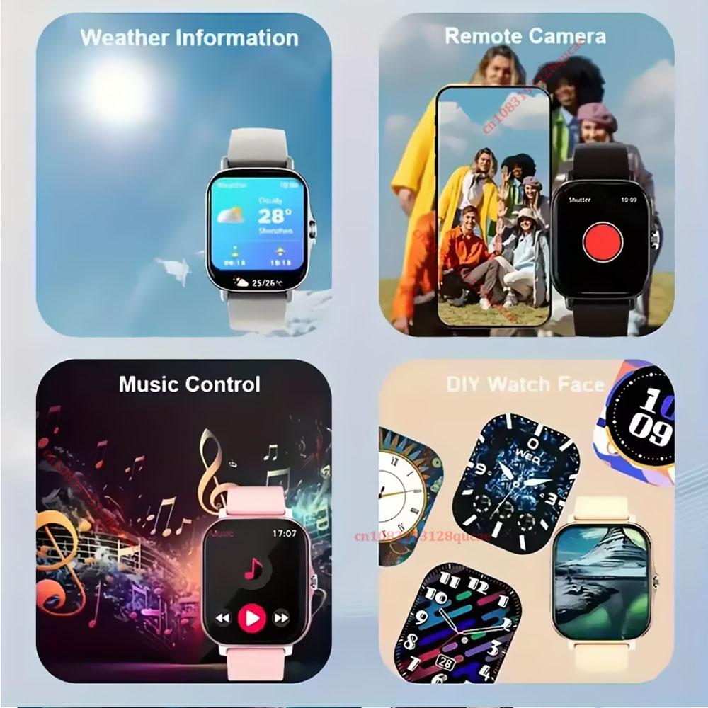 สมาร์ทวอทช์ 2026 หน้าจอ HD 2.0 - Diy Electronics Watch บทวิจารณ์และราคา