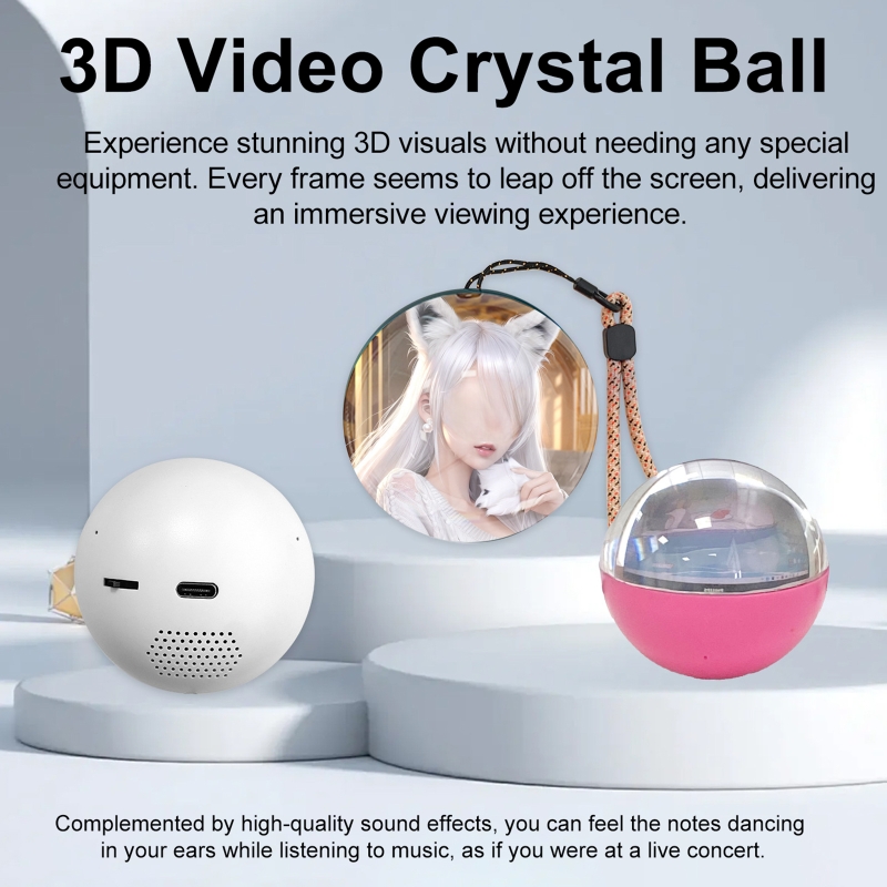 ลูกบอลคริสตัล 3 มิติ พร้อม Wif - Diy Electronics Videos บทวิจารณ์และราคา