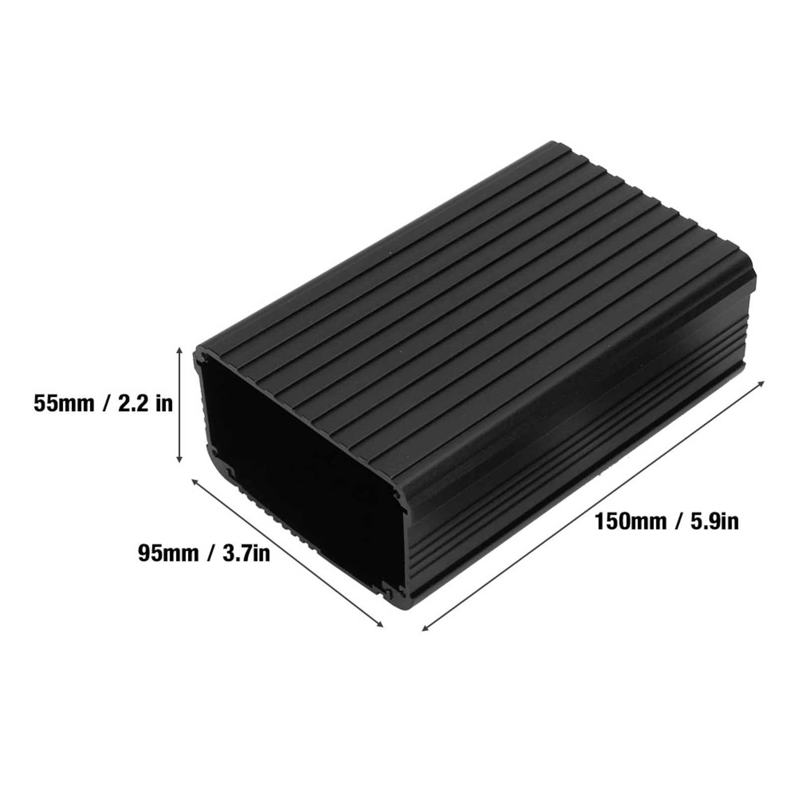 กล่องระบายความร้อนอะลูมิเนียมส - Diy Box Electronics Mall บทวิจารณ์และราคา