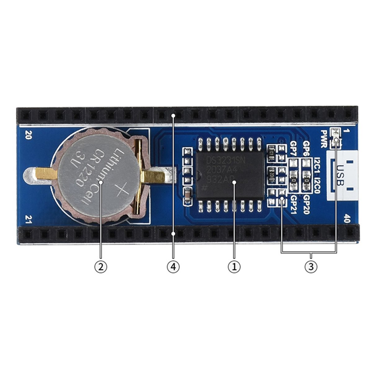 2026 ใหม่ DS3231 RTC โมดูลนาฬิ - Rtc Module Ds3231 บทวิจารณ์และราคา