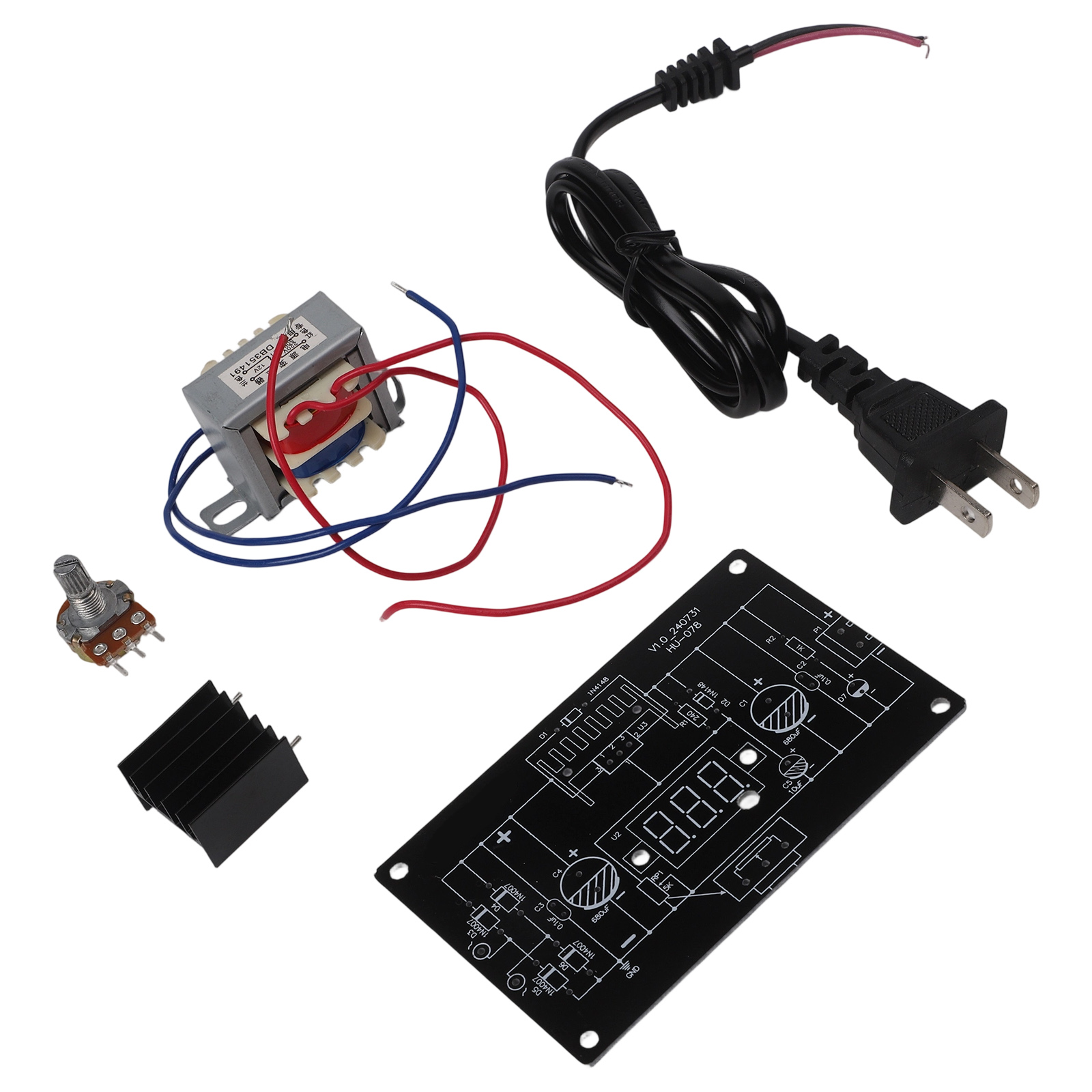 LM317 ชุดบอร์ดจ่ายไฟควบคุมแรงด - Learn Diy Electronics บทวิจารณ์และราคา