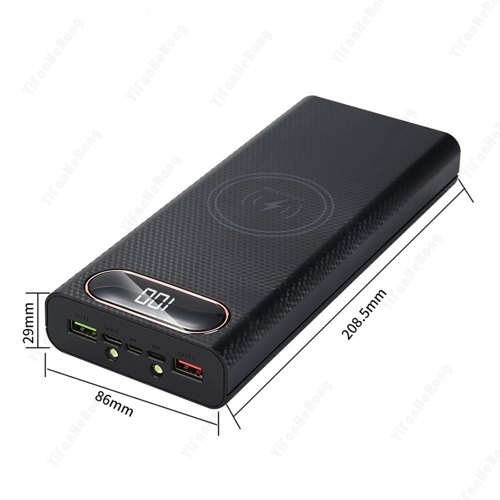 QC3.0 8x21700 แบตเตอรี่ Power  - Diy Box Electronics Mall บทวิจารณ์และราคา