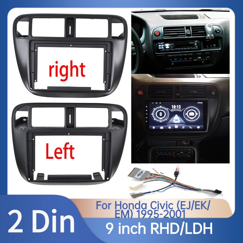 กรอบวิทยุติดรถยนต์ขนาด 9 นิ้ว  - Diy Electronics Radio บทวิจารณ์และราคา