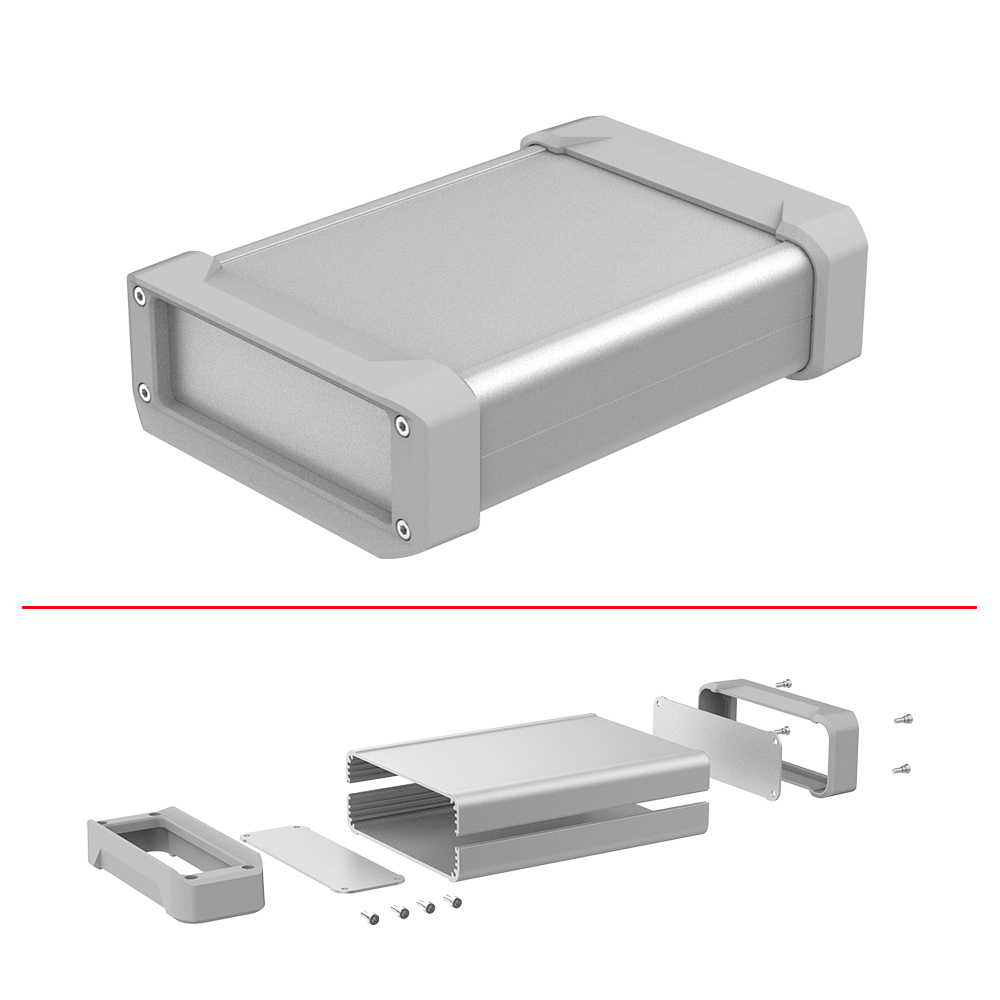 อลูมิเนียมอิเล็กทรอนิกส์กล่อง  - Diy Box Electronics Mall บทวิจารณ์และราคา