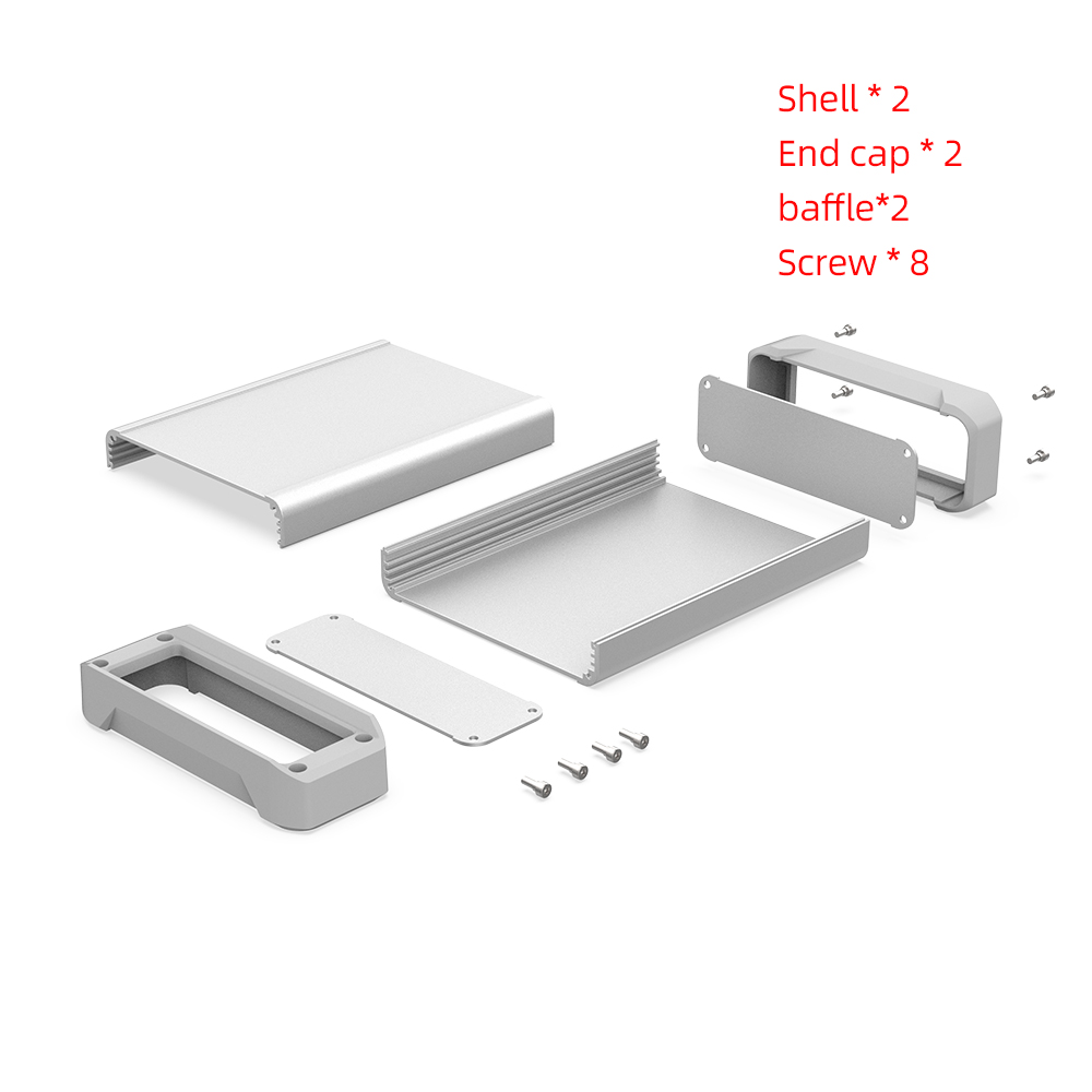 อลูมิเนียมอิเล็กทรอนิกส์กล่อง  - Diy Box Electronics Mall บทวิจารณ์และราคา