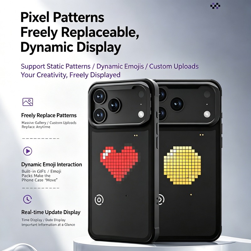 เคสโทรศัพท์ LED Pixel DIY แบบเ - Diy Electronics Tpu บทวิจารณ์และราคา